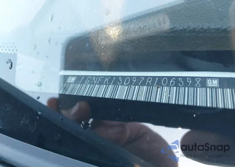 2007 Chevrolet Tahoe Ltz z USA, uszkodzony, nr VIN 1GNFK13097R106398